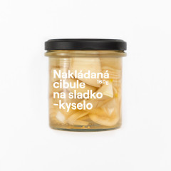 CIBULE NA SLADKO-KYSELO z jihočeské biofarmy