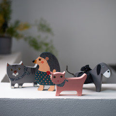 Dřevěná hračka DOBRODRUŽNÝ JEŽEK BODLINKA