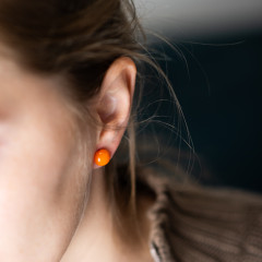 Náušnice Z ŘEZANÉHO SKLA