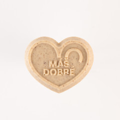 MÁŠ DOBRÉ SRDCE z bílé belgické čokolády se skořicí