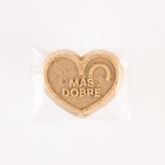 MÁŠ DOBRÉ SRDCE z bílé belgické čokolády se skořicí