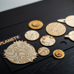 Závěsná SLUNEČNÍ SOUSTAVA k vymalování