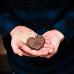 MÁŠ DOBRÉ SRDCE z pravé belgické čokolády