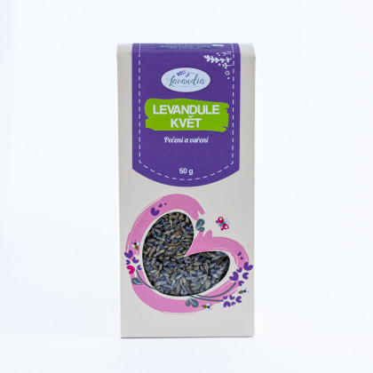 Sušená bio levandule NA PEČENÍ I VAŘENÍ
