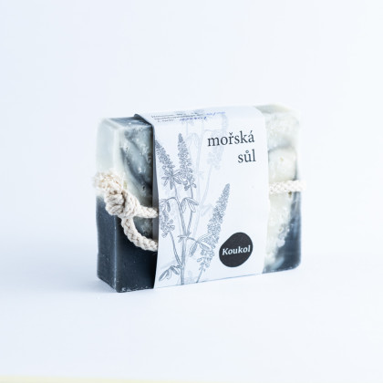 Peelingové mýdlo MOŘSKÁ SŮL A KOMONICE LÉKAŘSKÁ