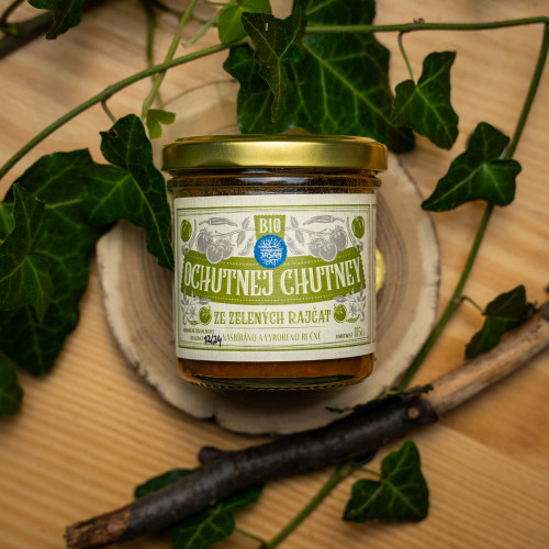 BIO Chutney ZE ZELENÝCH RAJČAT