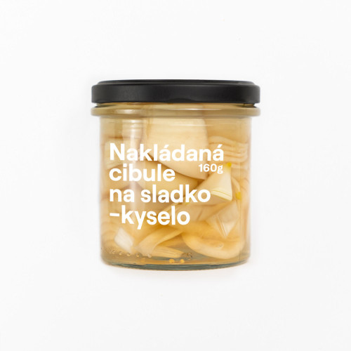 CIBULE NA SLADKO-KYSELO z jihočeské biofarmy