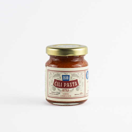 Bio pasta ZDRAVÉ ČILI z jihu Moravy