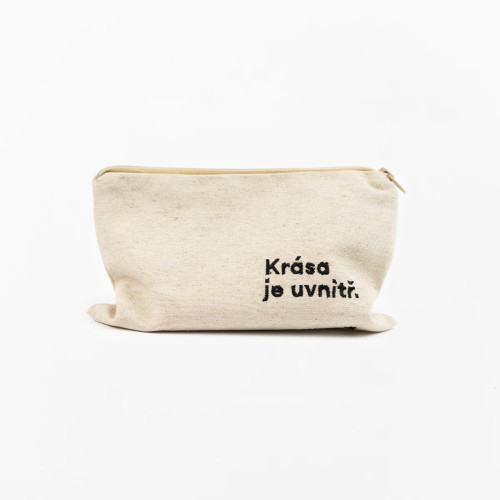 Kosmetická taštička KRÁSA JE UVNITŘ