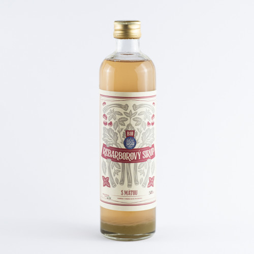 BIO Sirup Z REBARBORY A MÁTY