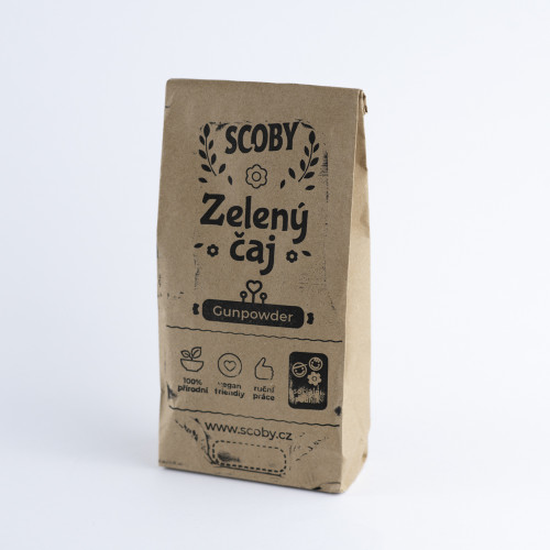 Zelený sypaný čaj STŘELNÝ PRACH