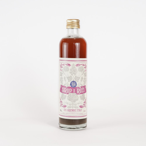 Sirup Z RŮŽÍ A HROZNOVÉ ŠŤÁVY