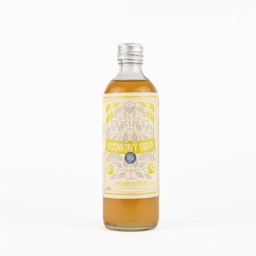 Sirup Z BEZU S CITRONOVOU ŠŤÁVOU